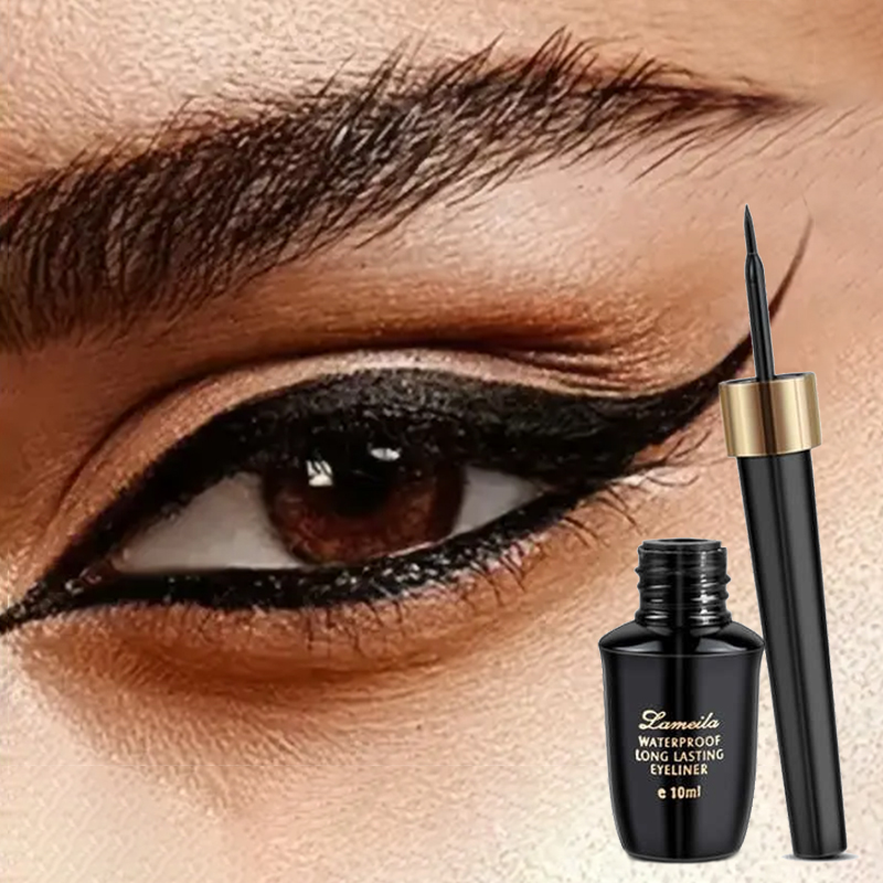 Waterproof Liquid Eyeliner Pen - Długotrwały, twardy, bardzo cienki, wodoodporny czarny
