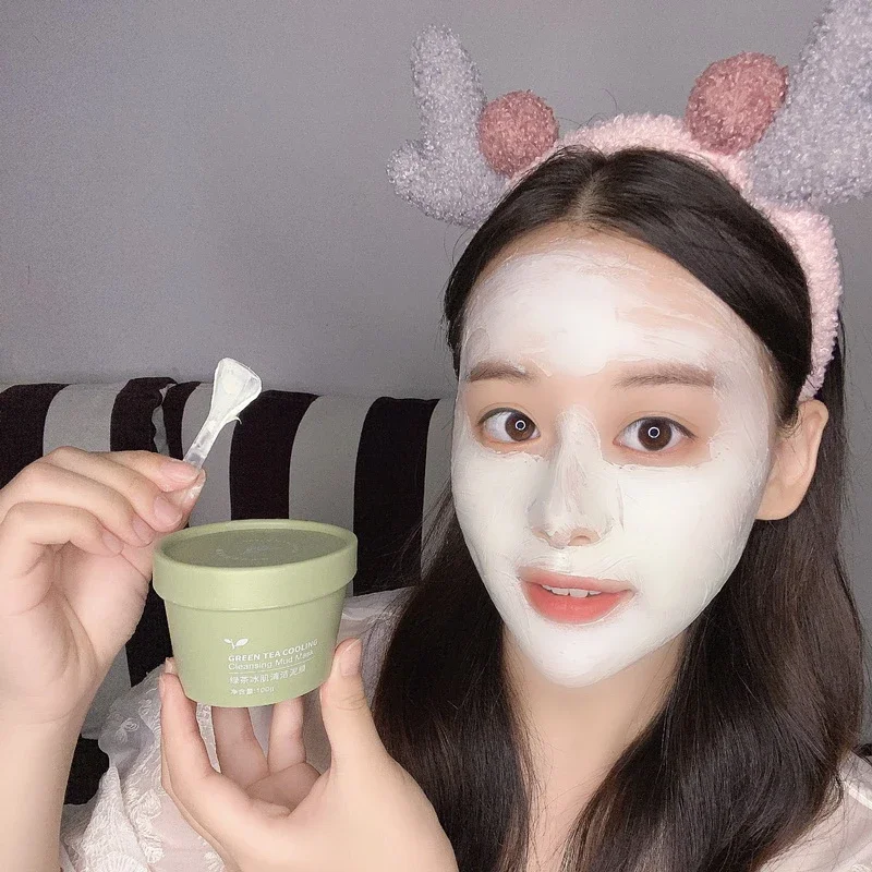 Green Tea Cleansing Clay Mask - Maska z zielonej herbaty i glinki,