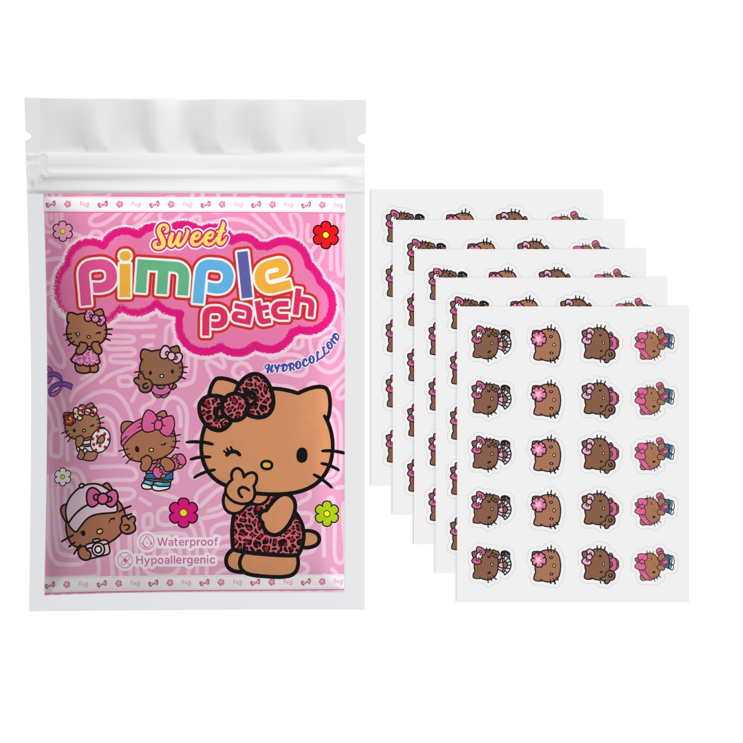 Hydrocolloid Pimple Patch - 100 szt. plastry na trądzik Hello