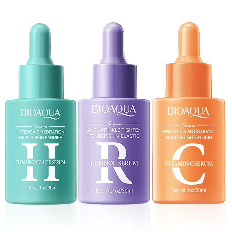 Hyaluronic Acid Facial Serum - 1/3 sztuk BIOAQUA witamina C Retinol