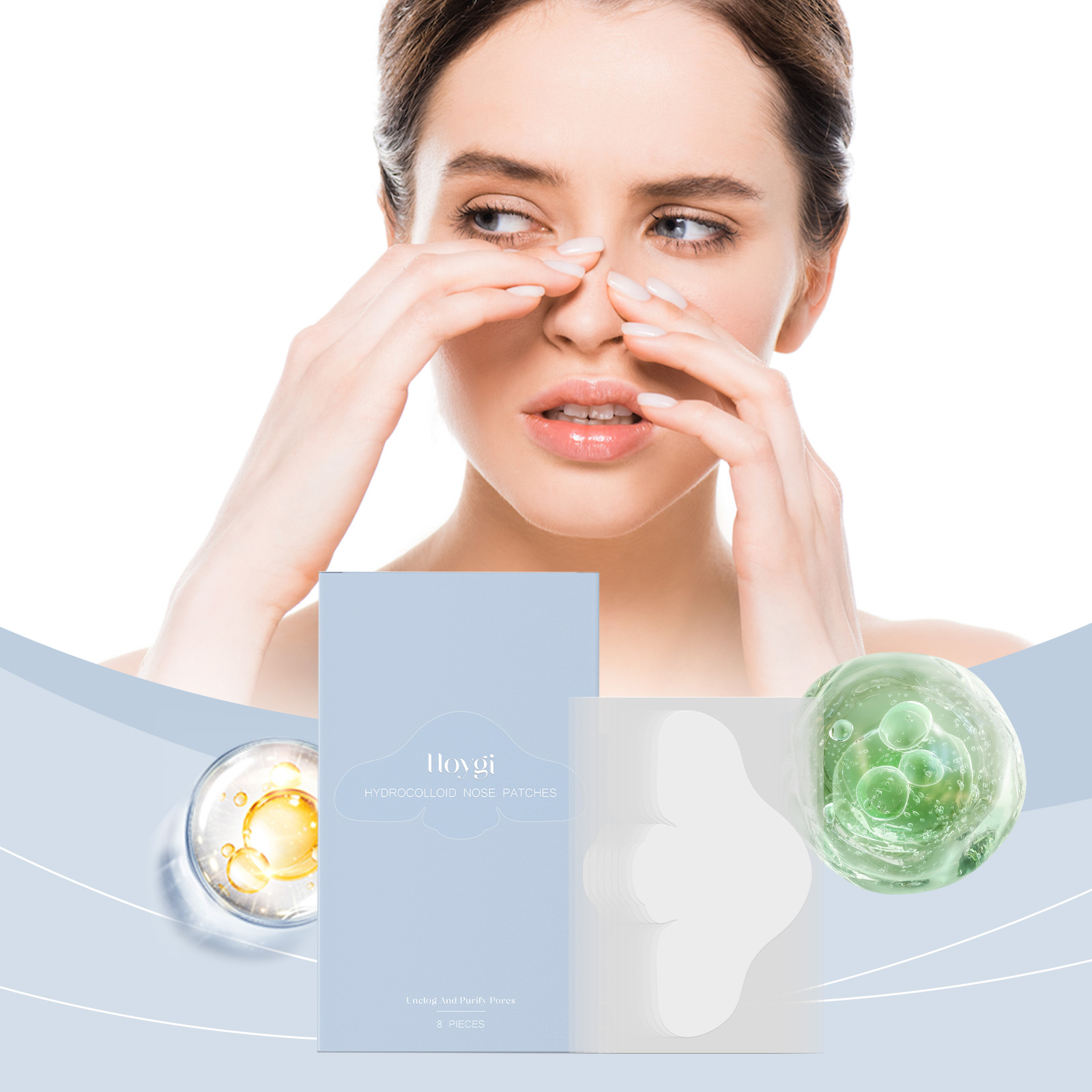 Salicylic Acid Blackhead Remover - Kwas salicylowy Paski do porów nosa