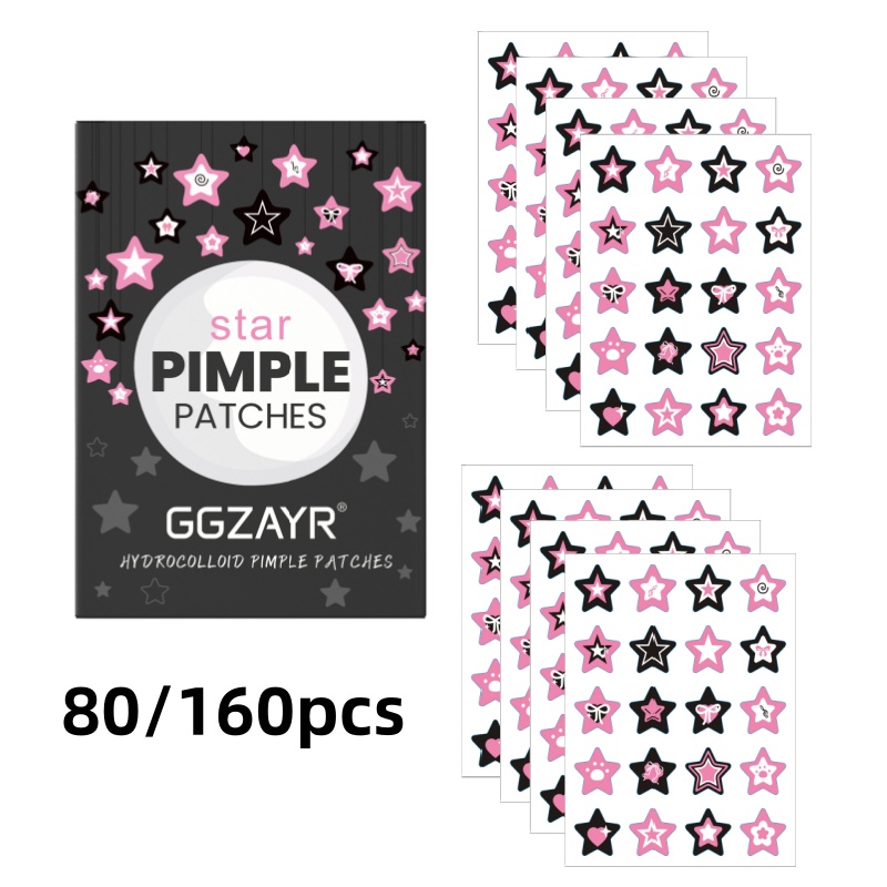 Skincare - Zestaw plasterków na pryszcze w kształcie