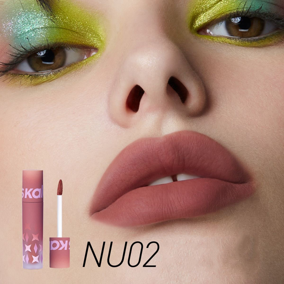 Matte Velvet Lip Tint Long Lasting - Kaleidos Velvet Matte Lip Stick Kremowy