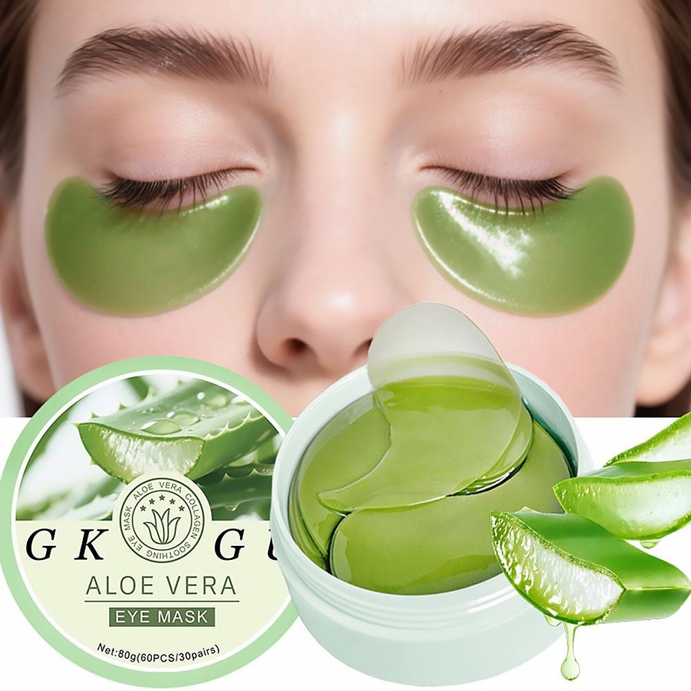 Collagen Under Eye Patches - Kolagen Retinol Kawa Aloes Awokado Kryształowe