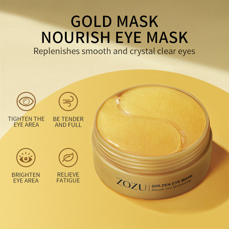 Collagen Under Eye Patches - 60 szt. Złoty kolagen awokado nawilżająca