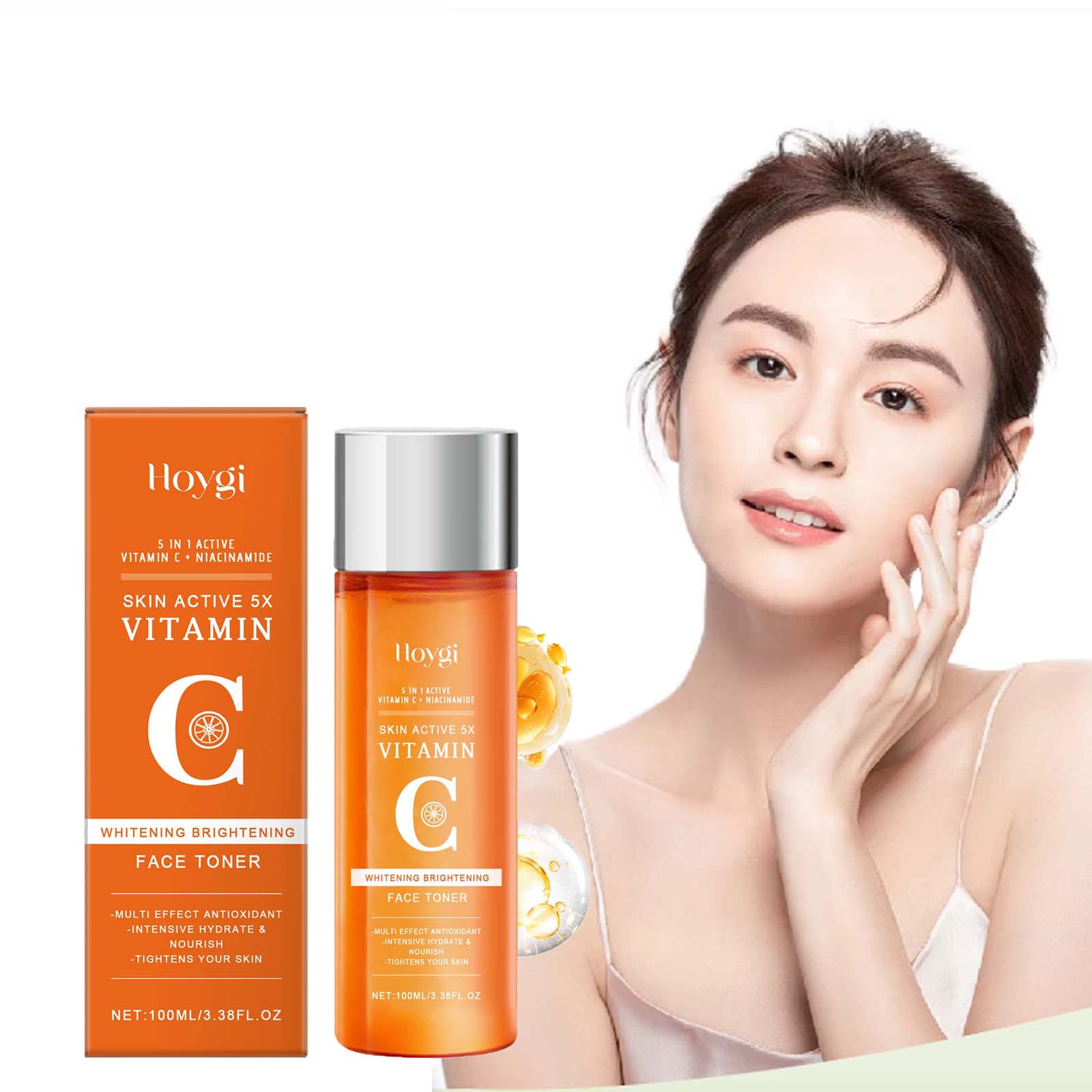 Niacinamide Pore Shrinking Essence - Witamina C Nawilżający tonik Nawilżający Rozjaśniający