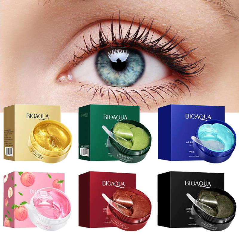 Collagen Under Eye Patches - 60 szt. BIOAQUA Kryształowe Plastry Kolagenowe