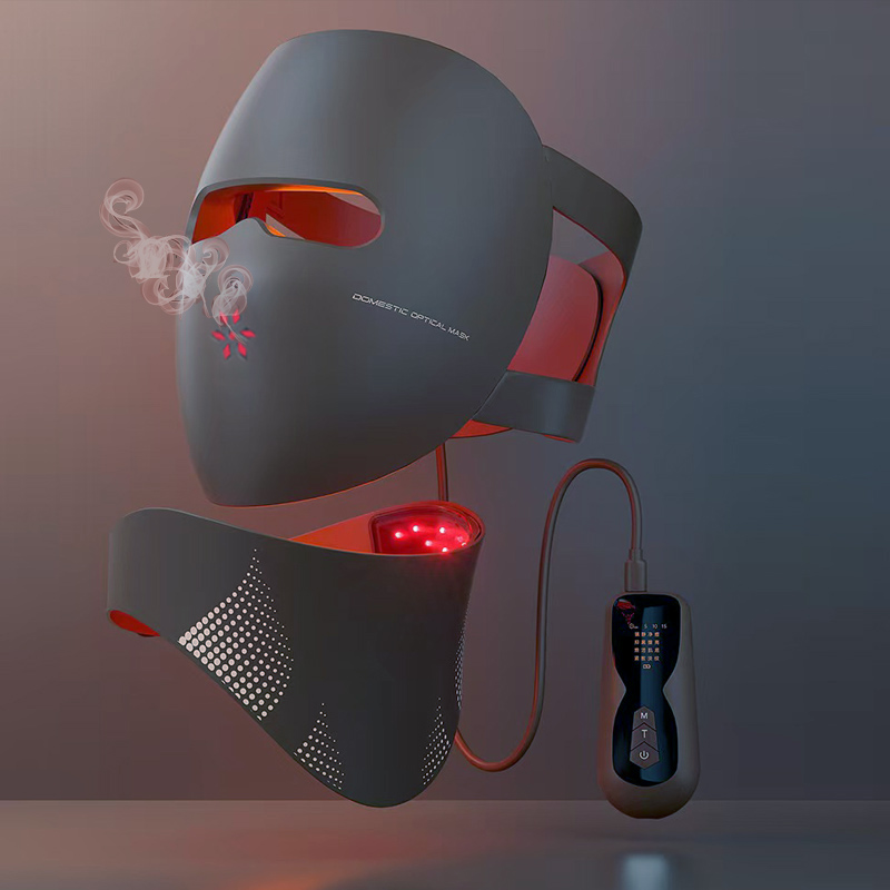 Led Light Therapy Face Mask - Wysokiej jakości miękka silikonowa maska LED