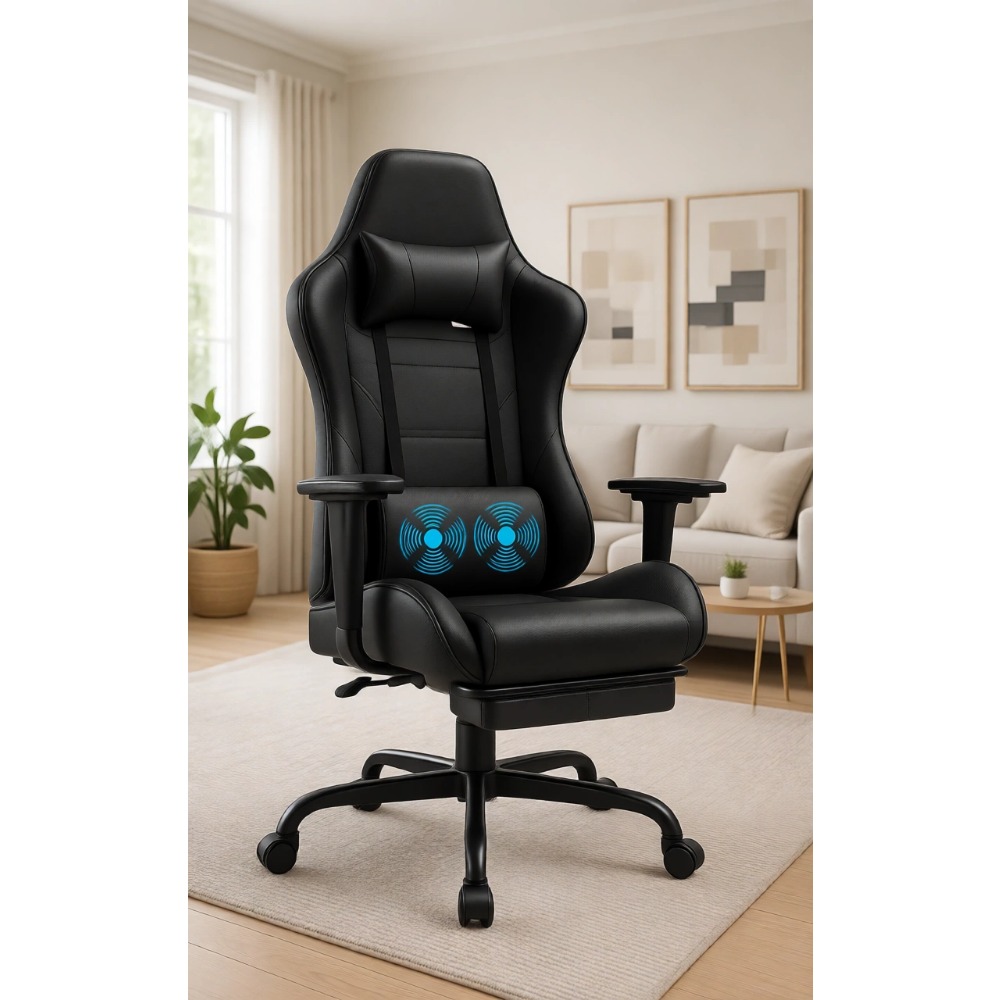 Massage - Krzesła gamingowe: Ergonomiczne krzesło biurkowe z