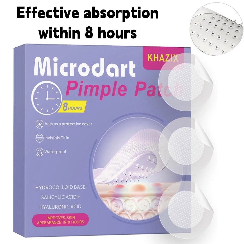 Hydrocolloid Pimple Patch - Plasterki hydrokoloidowe na pryszcze z mikroigłami,