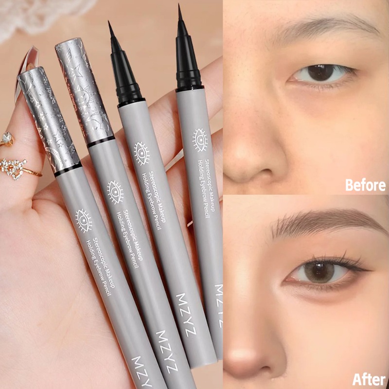 Waterproof Liquid Eyeliner Pen - Ultracienka kredka do brwi z cieniem