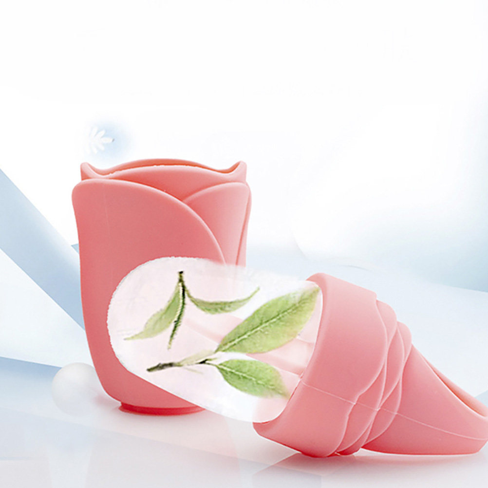 Face Ice Roller Puffiness - Silikonowa forma do twarzy 46 ml,