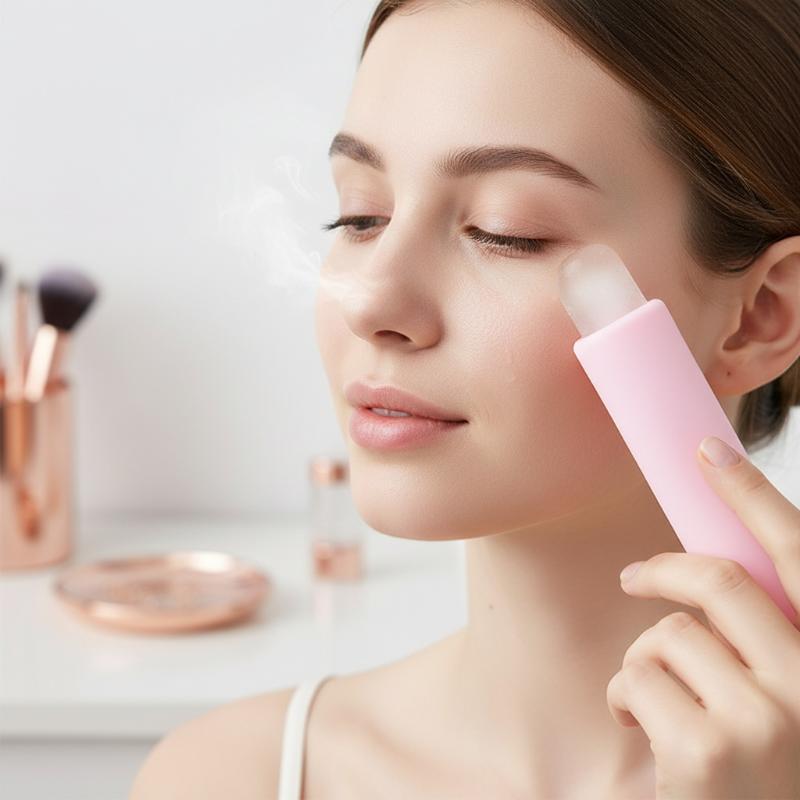 Face Ice Roller Puffiness - Silikonowa forma do kostek lodu w