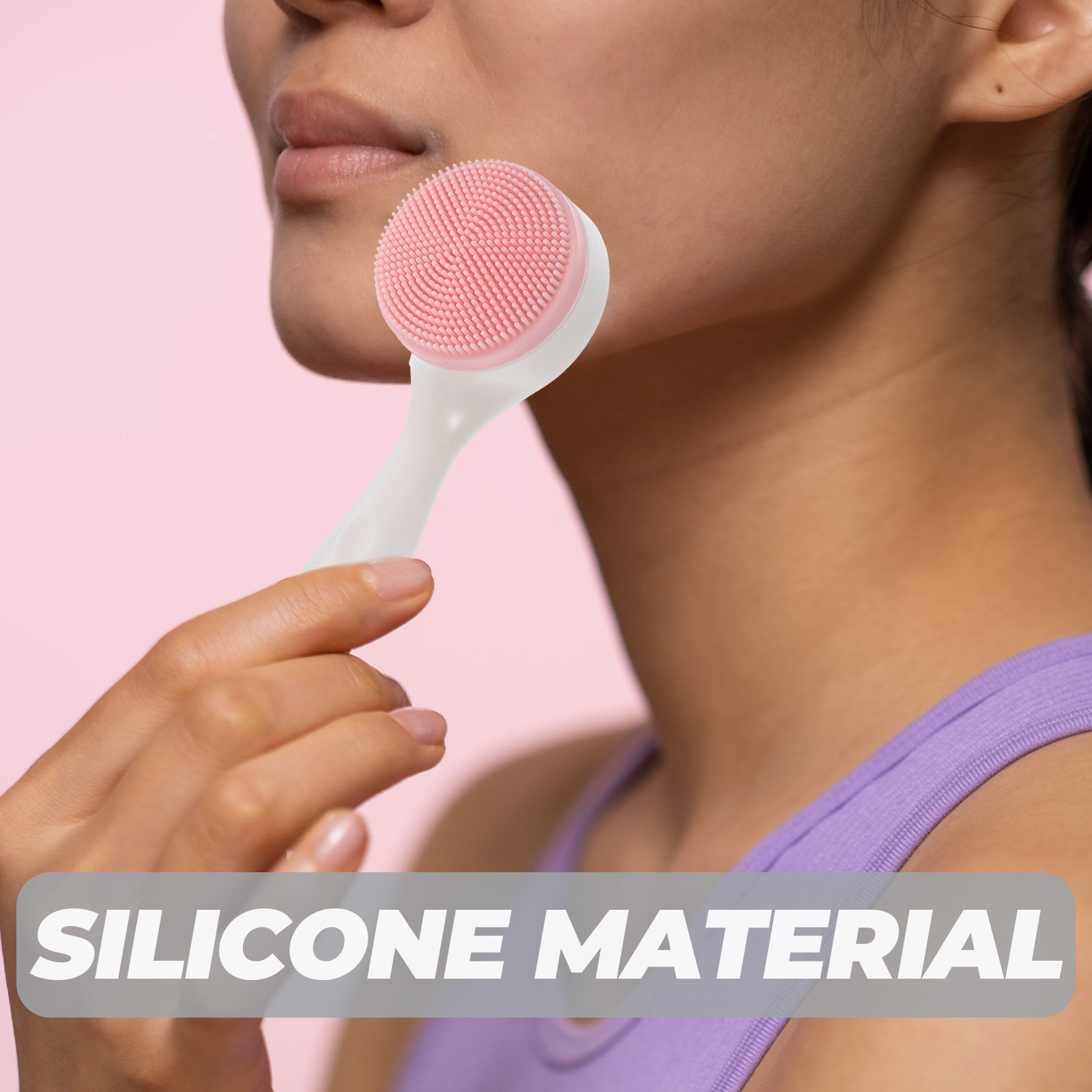 2 szt. Silikonowa szczoteczka  – Silicone Face Scrubber Electric recenzja i cena