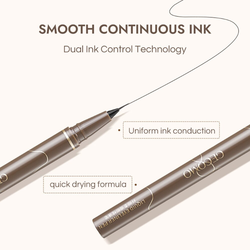 Ultra cienki czarny brązowy do – Waterproof Liquid Eyeliner Pen recenzja i cena
