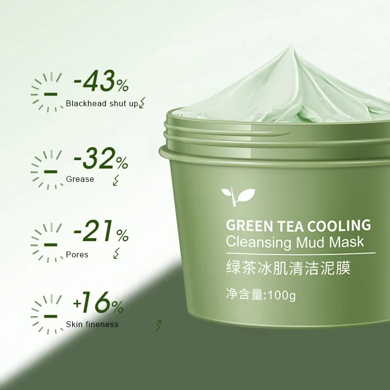 Maska z zielonej herbaty i gli – Green Tea Cleansing Clay Mask recenzja i cena