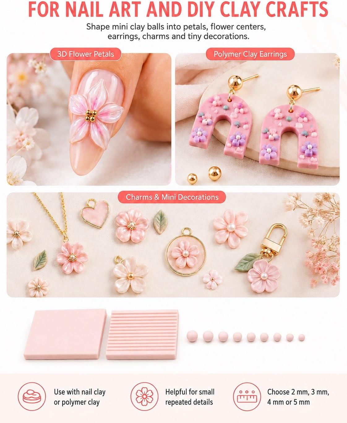 4 sztuki narzędzi do tworzenia – Nail Art recenzja i cena