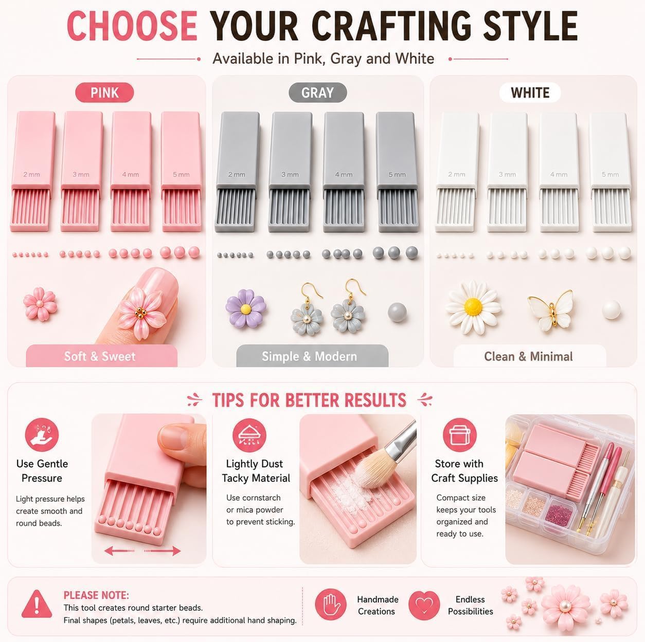 4 sztuki narzędzi do tworzenia – Nail Art recenzja i cena
