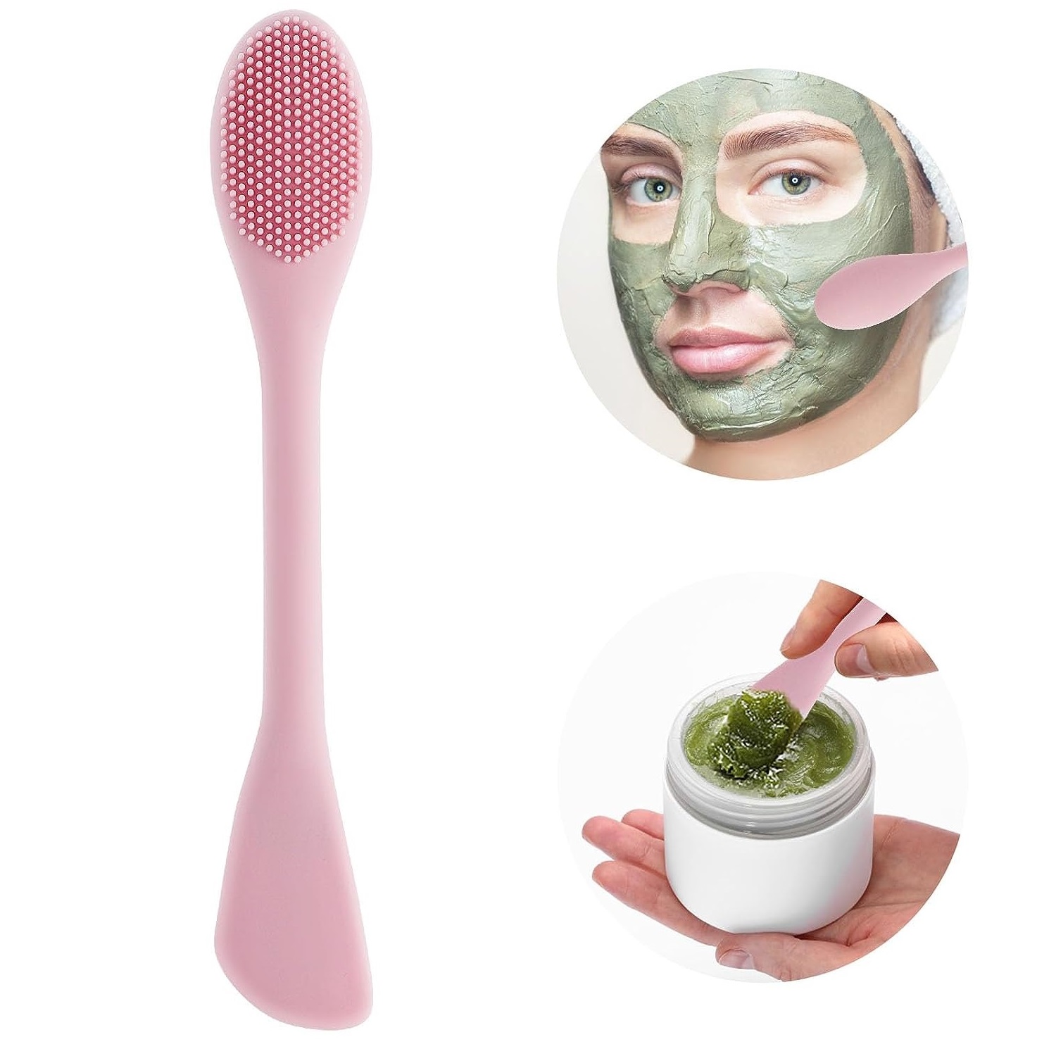 1 szt. Dwustronna silikonowa s – Silicone Face Scrubber Electric recenzja i cena