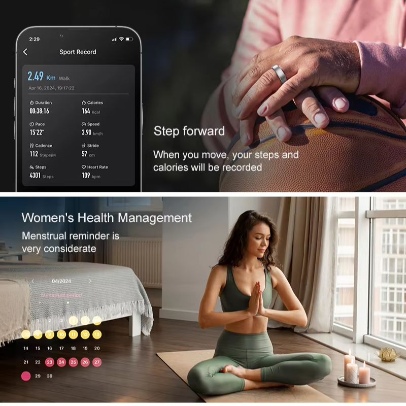 Inteligentny Pierścień dla Kob – Health Monitors recenzja i cena