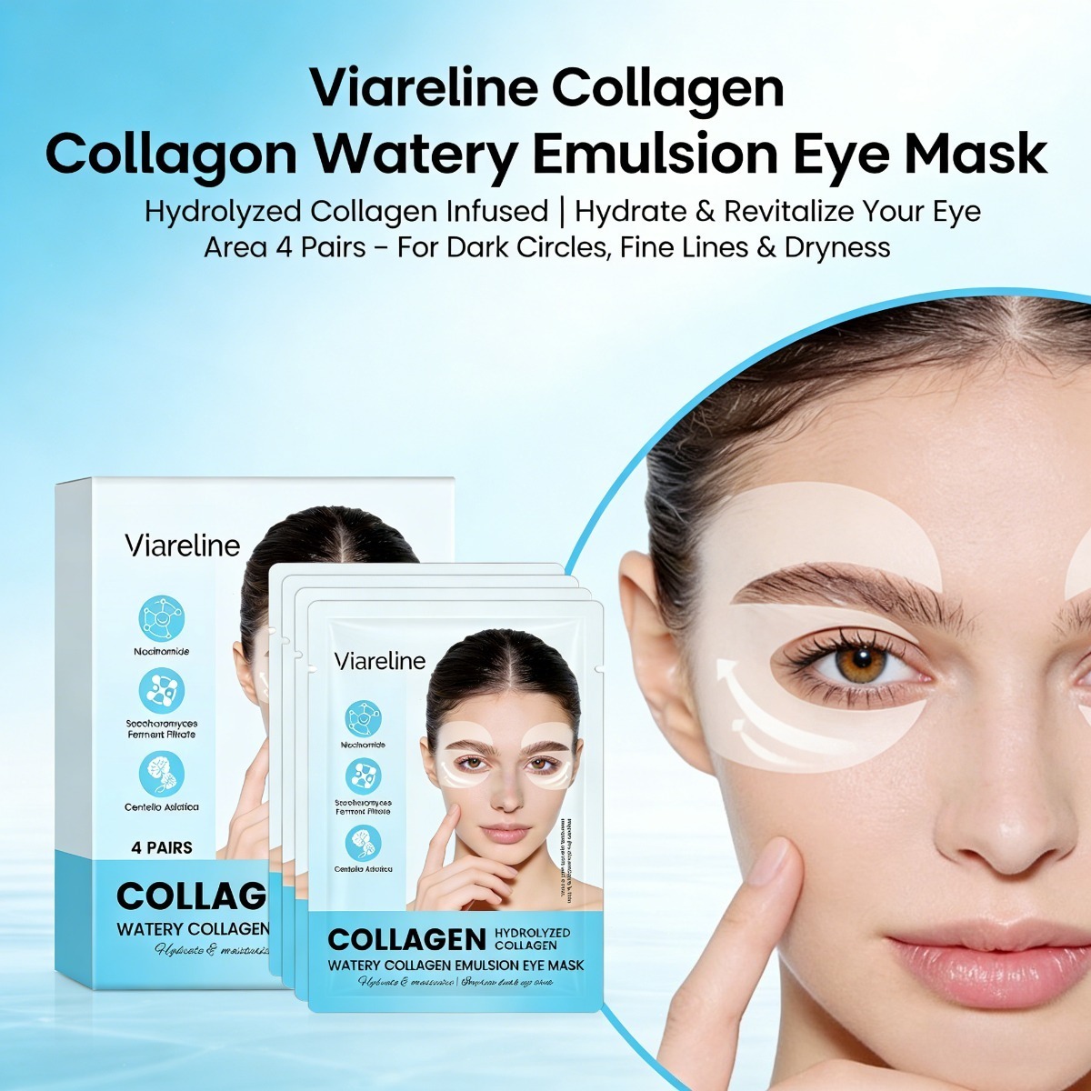 Kolagenowe płatki pod oczy red – Collagen Under Eye Patches recenzja i cena