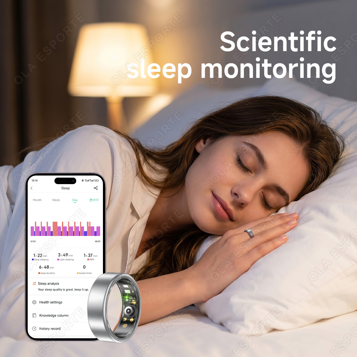 Inteligentny pierścień dla kob – Health Monitors recenzja i cena
