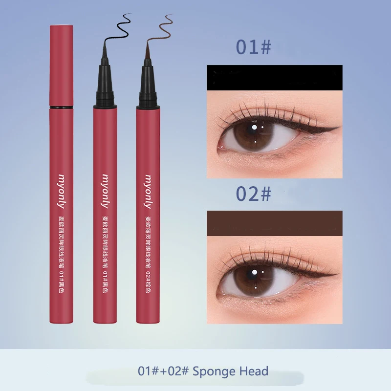 Ultra cienki eyeliner gładki w – Waterproof Liquid Eyeliner Pen recenzja i cena