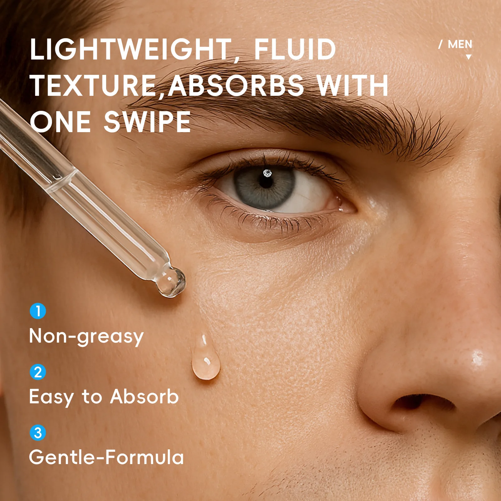 Męskie serum do twarzy 30 ml,  – Hyaluronic Acid Facial Serum recenzja i cena