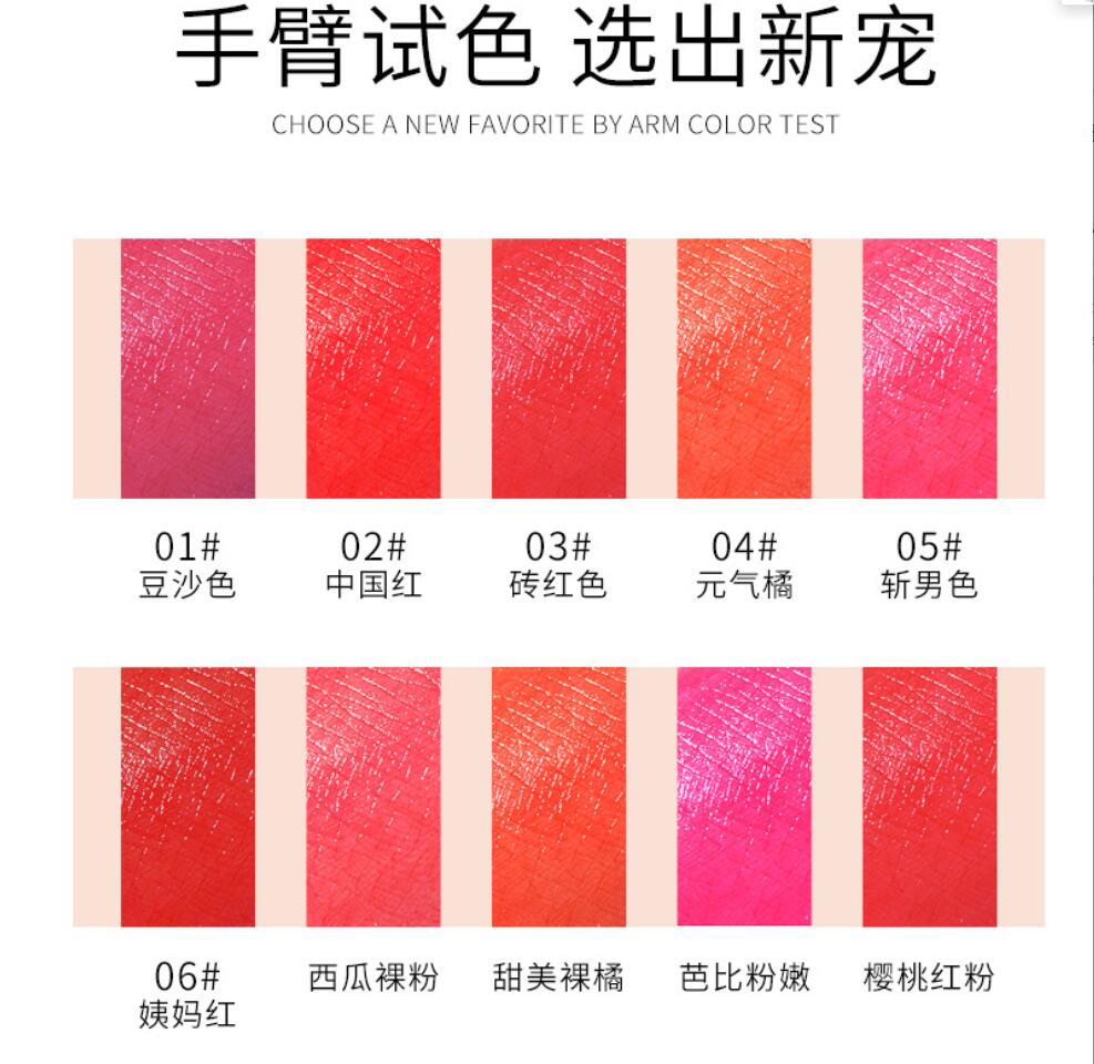 Szminka makijaż ust seksowna k – Matte Velvet Lip Tint Long Lasting recenzja i cena