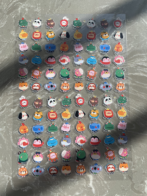 Mini Naklejki PVC z Wzorami Ka – Nail Art recenzja i cena