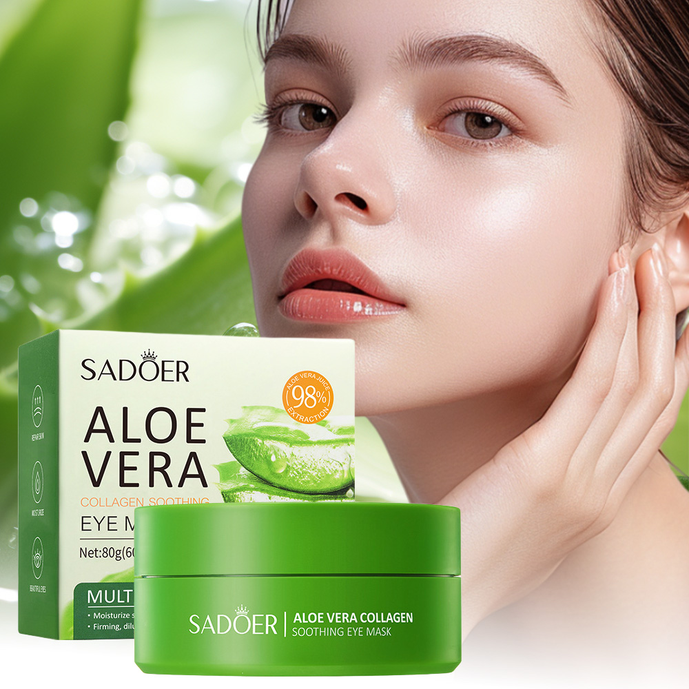 SADOER Aloe Vera Collagen Soot – Collagen Under Eye Patches recenzja i cena