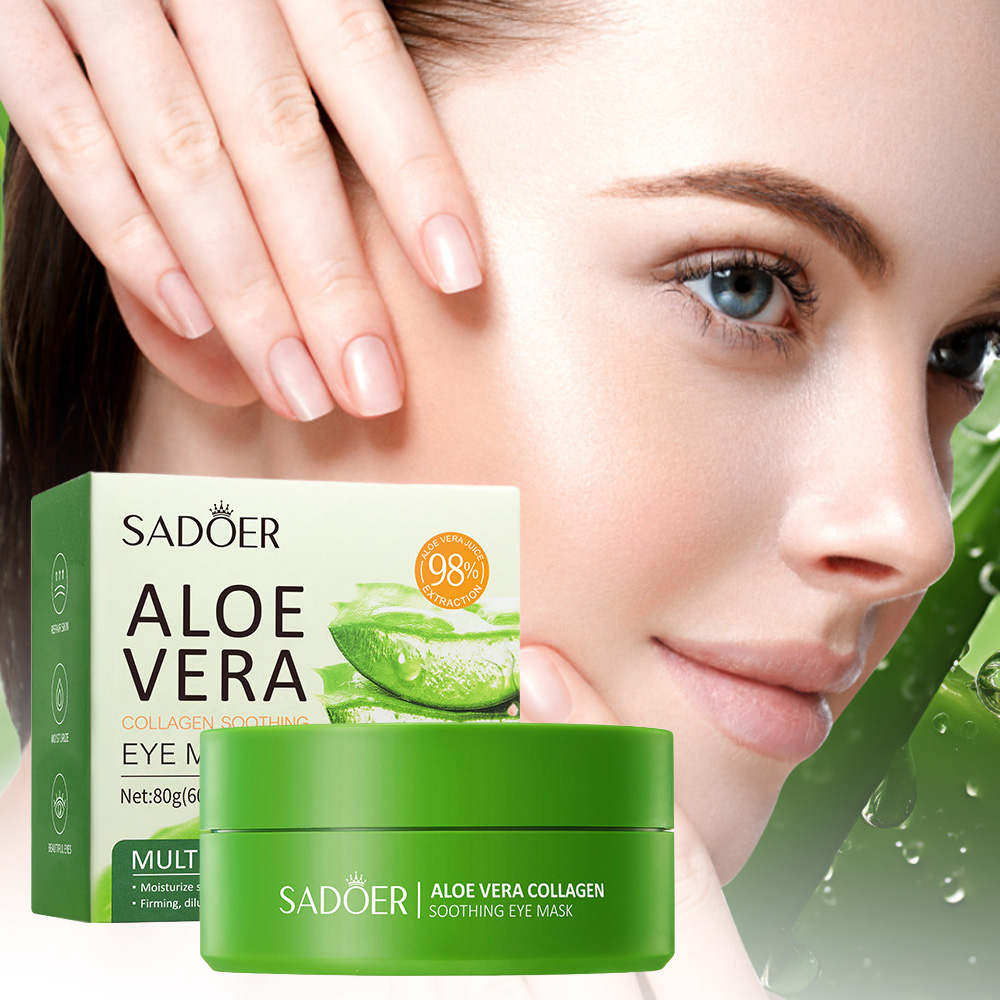 SADOER Aloe Vera Collagen Soot – Collagen Under Eye Patches recenzja i cena