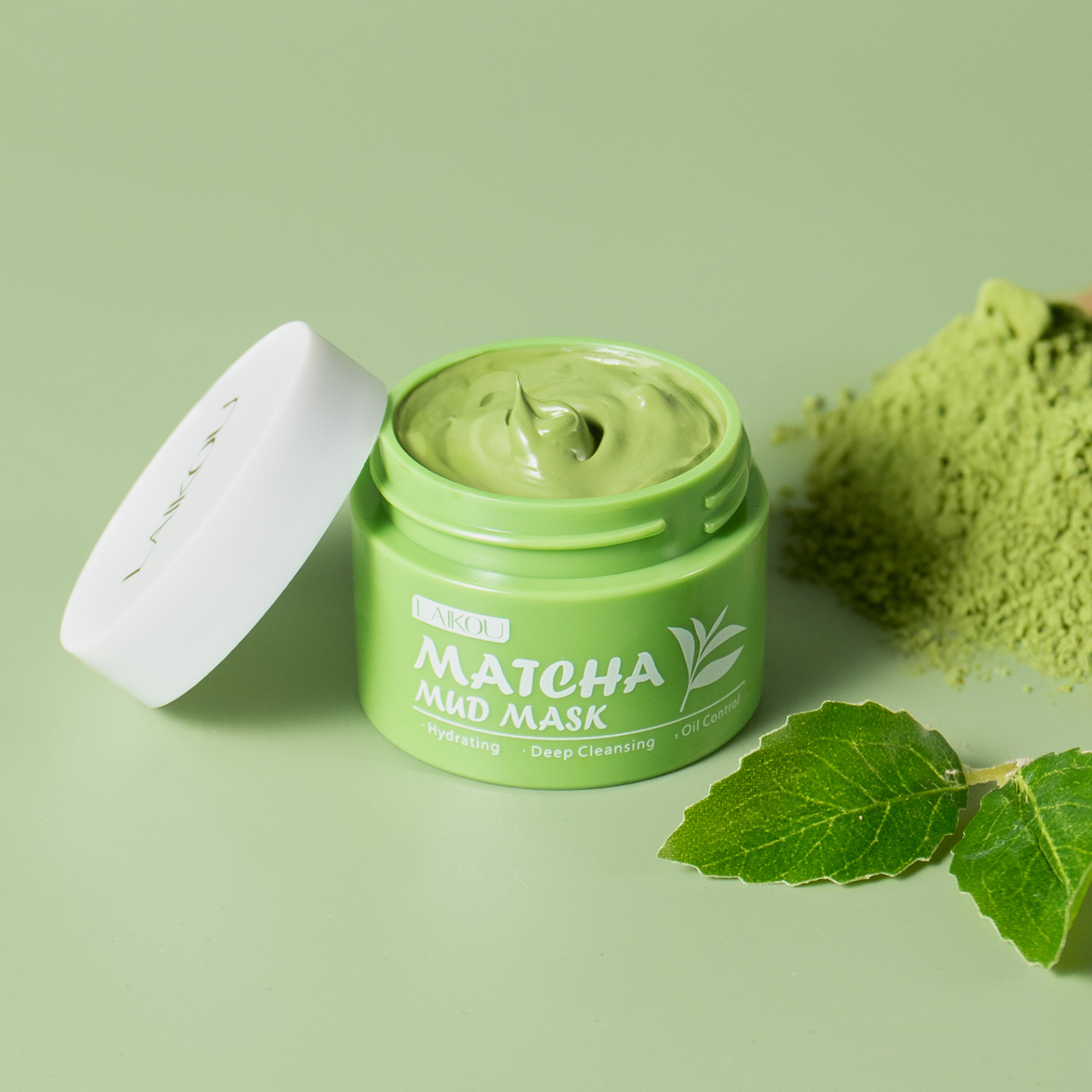 LAIKOU Matcha Green Tea Clay M – Green Tea Cleansing Clay Mask recenzja i cena