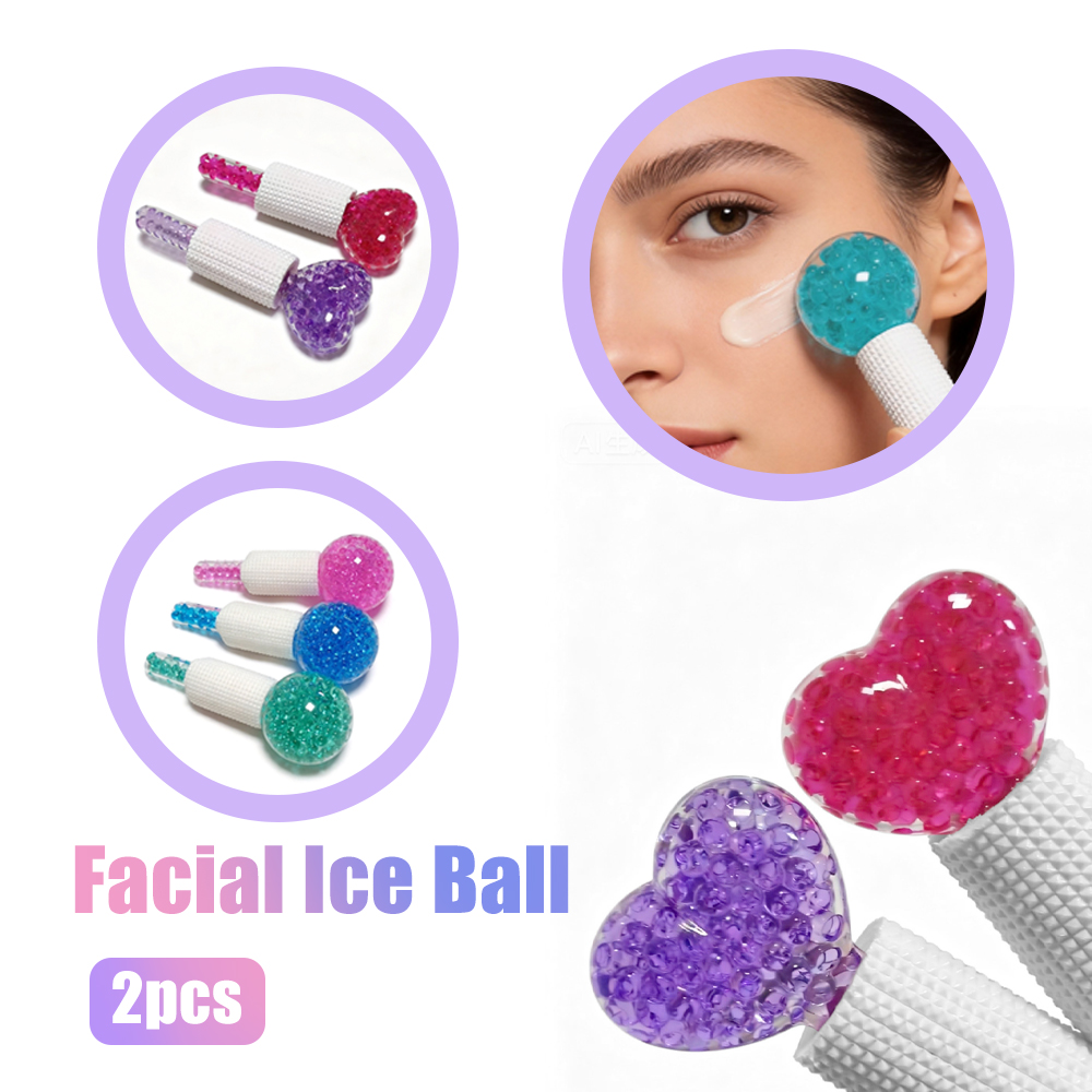 2 SZT. Kule do masażu lodowego – Face Ice Roller Puffiness recenzja i cena