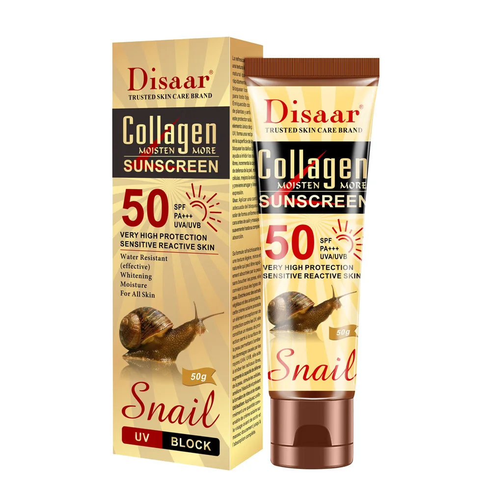Disaar Krem z kolagenem z kośc – Spf 50 Waterproof Sunscreen recenzja i cena