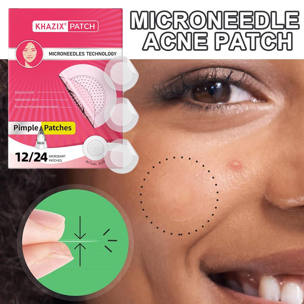12/24 szt. Mikroigłowe plastry – Hydrocolloid Pimple Patch recenzja i cena