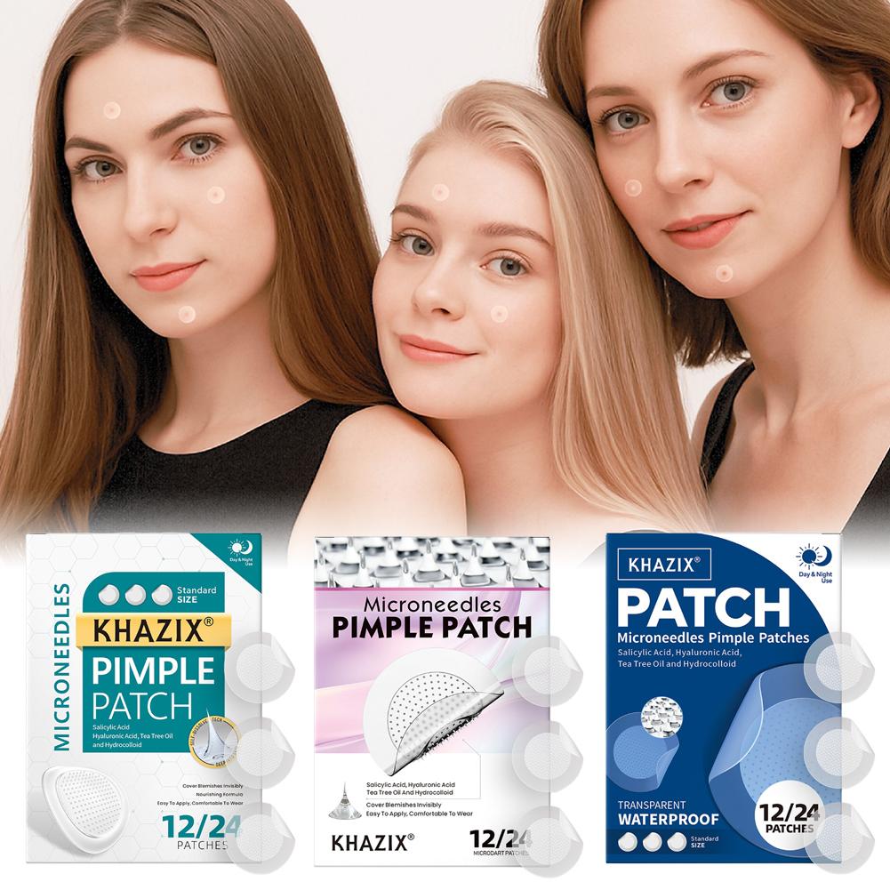 12/24 szt. Mikroigłowe plastry – Hydrocolloid Pimple Patch recenzja i cena