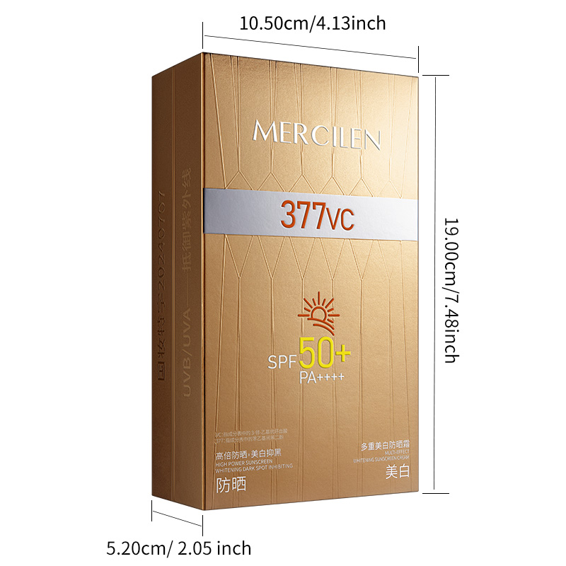 Mercilen Krem z filtrem przeci – Spf 50 Waterproof Sunscreen recenzja i cena