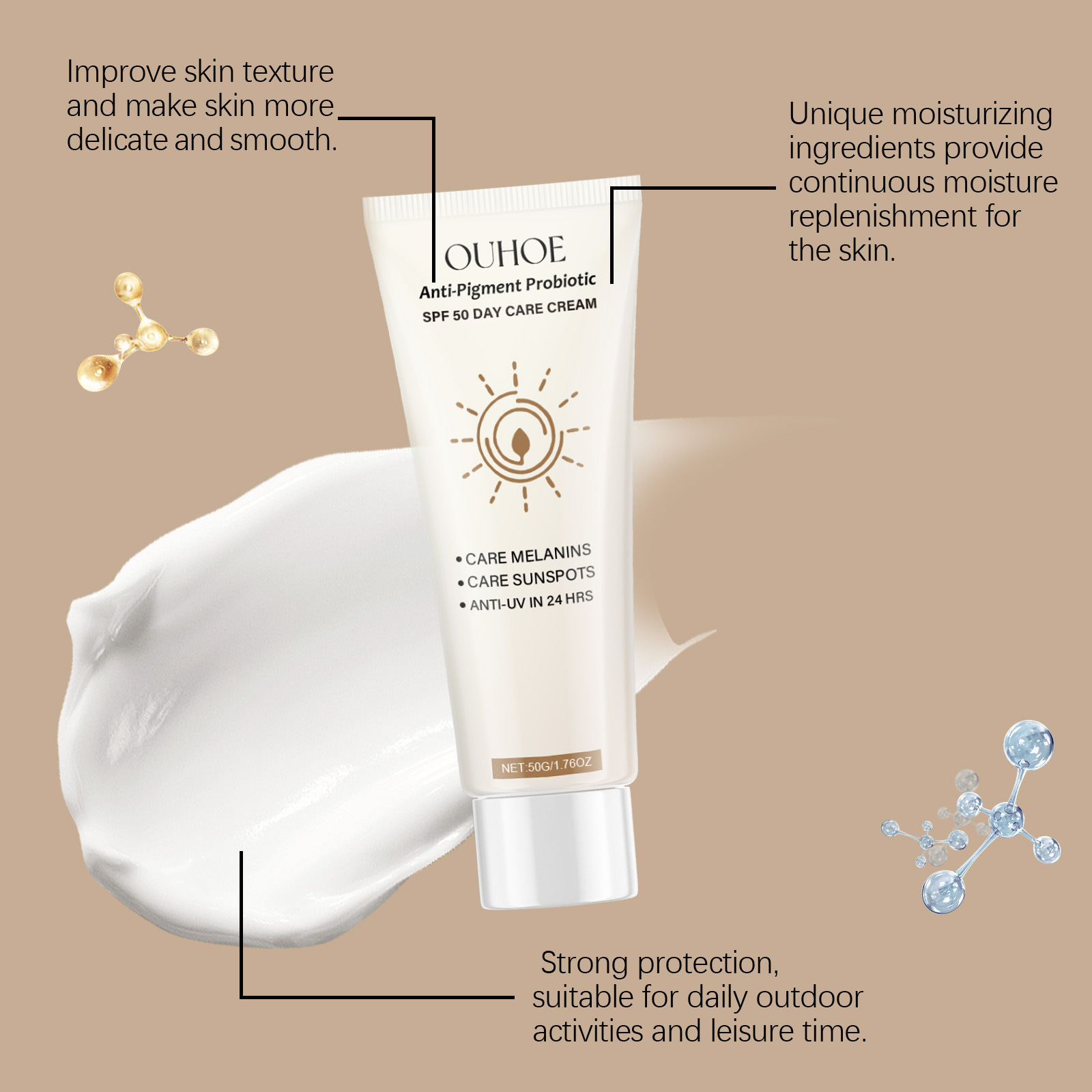 Krem przeciwsłoneczny SPF50, c – Spf 50 Waterproof Sunscreen recenzja i cena