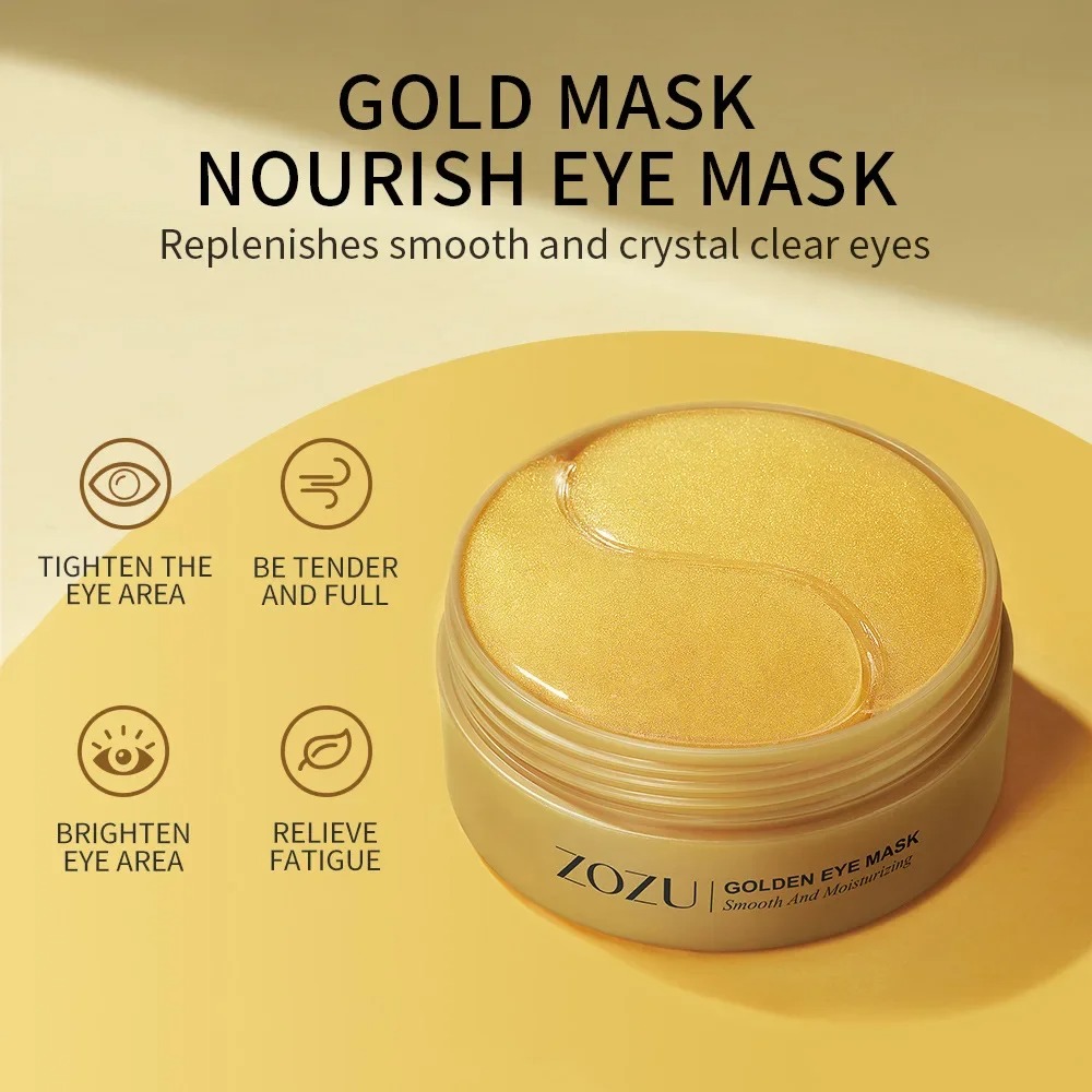 24K Złote płatki pod oczy z aw – Collagen Under Eye Patches recenzja i cena