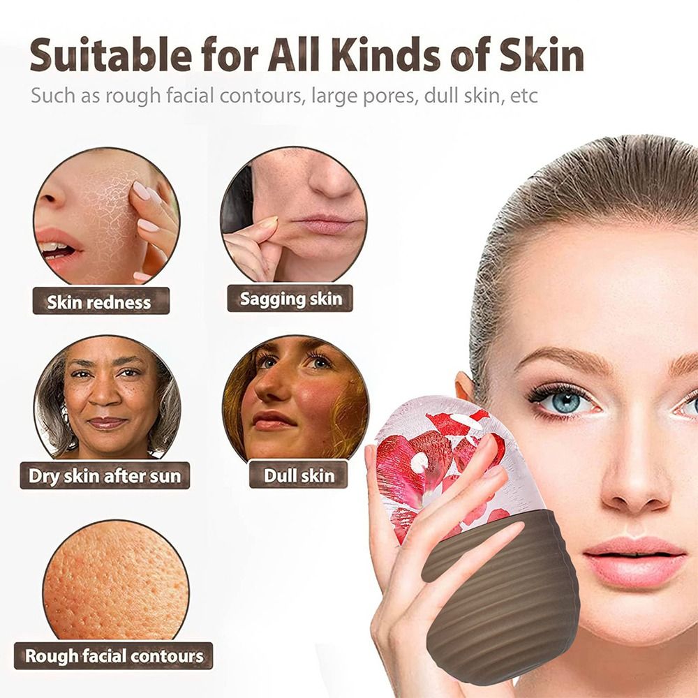 1 szt. Nowy silikonowy roller  – Face Ice Roller Puffiness recenzja i cena