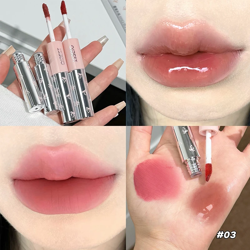 QIBEST Dwustronna Matowa Aksam – Matte Velvet Lip Tint Long Lasting recenzja i cena
