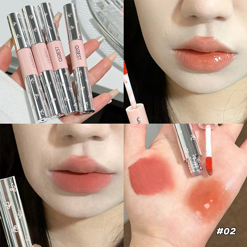 QIBEST Dwustronna Matowa Aksam – Matte Velvet Lip Tint Long Lasting recenzja i cena