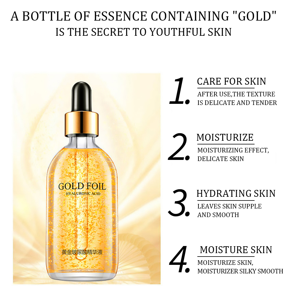100ml 24k złoty kwas hialurono – Hyaluronic Acid Facial Serum recenzja i cena