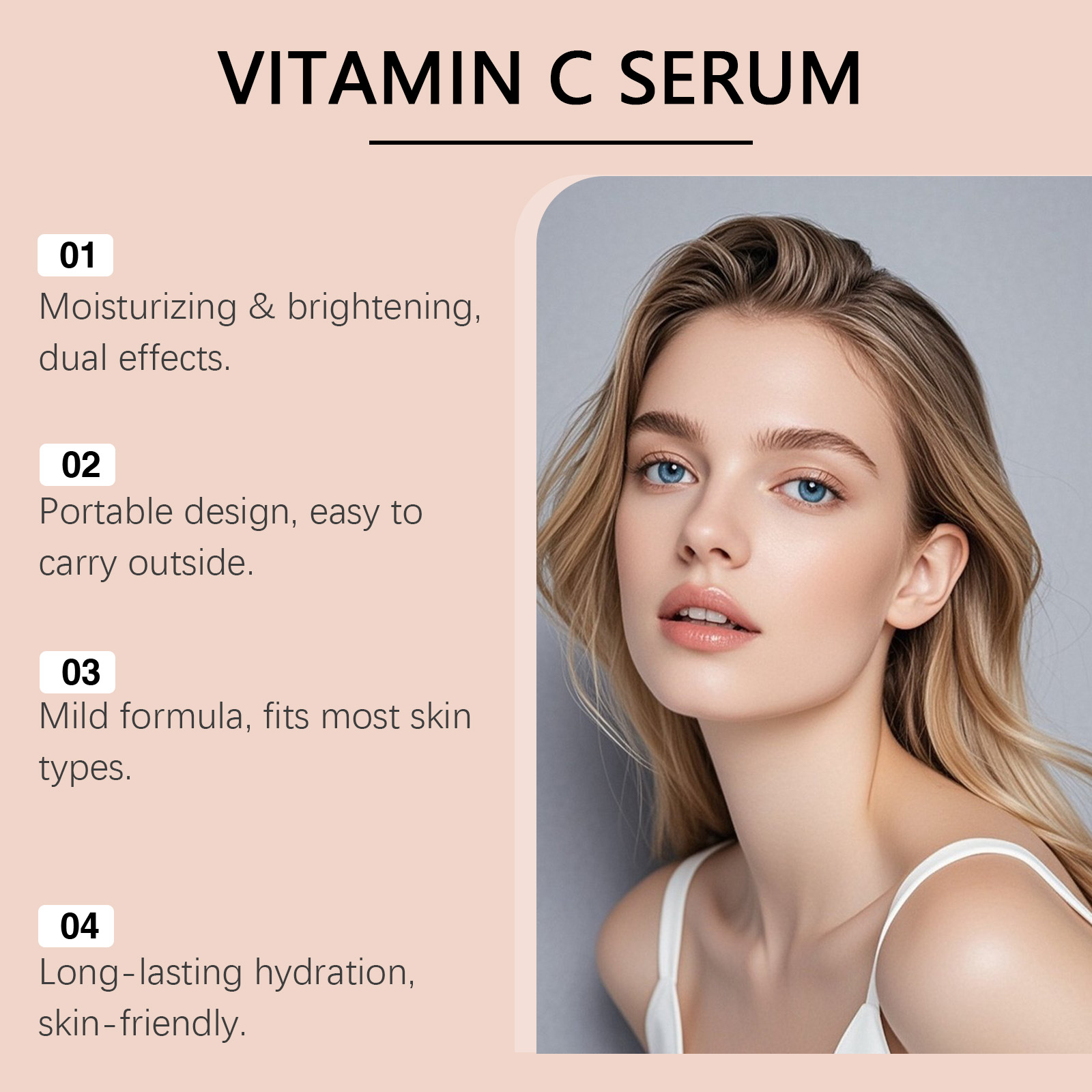 Serum z Witaminą C do Twarzy K – Hyaluronic Acid Facial Serum recenzja i cena