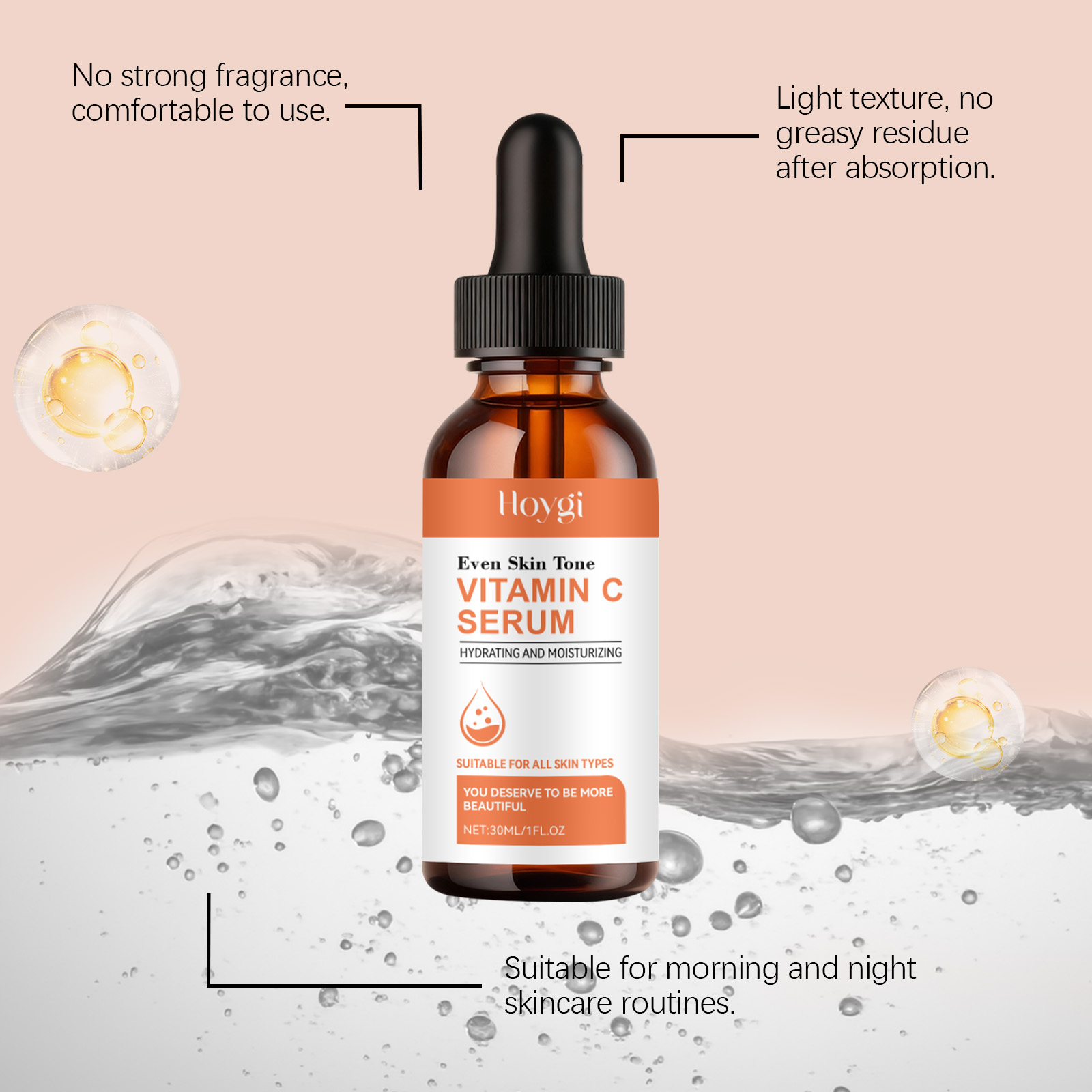 Serum z Witaminą C do Twarzy K – Hyaluronic Acid Facial Serum recenzja i cena