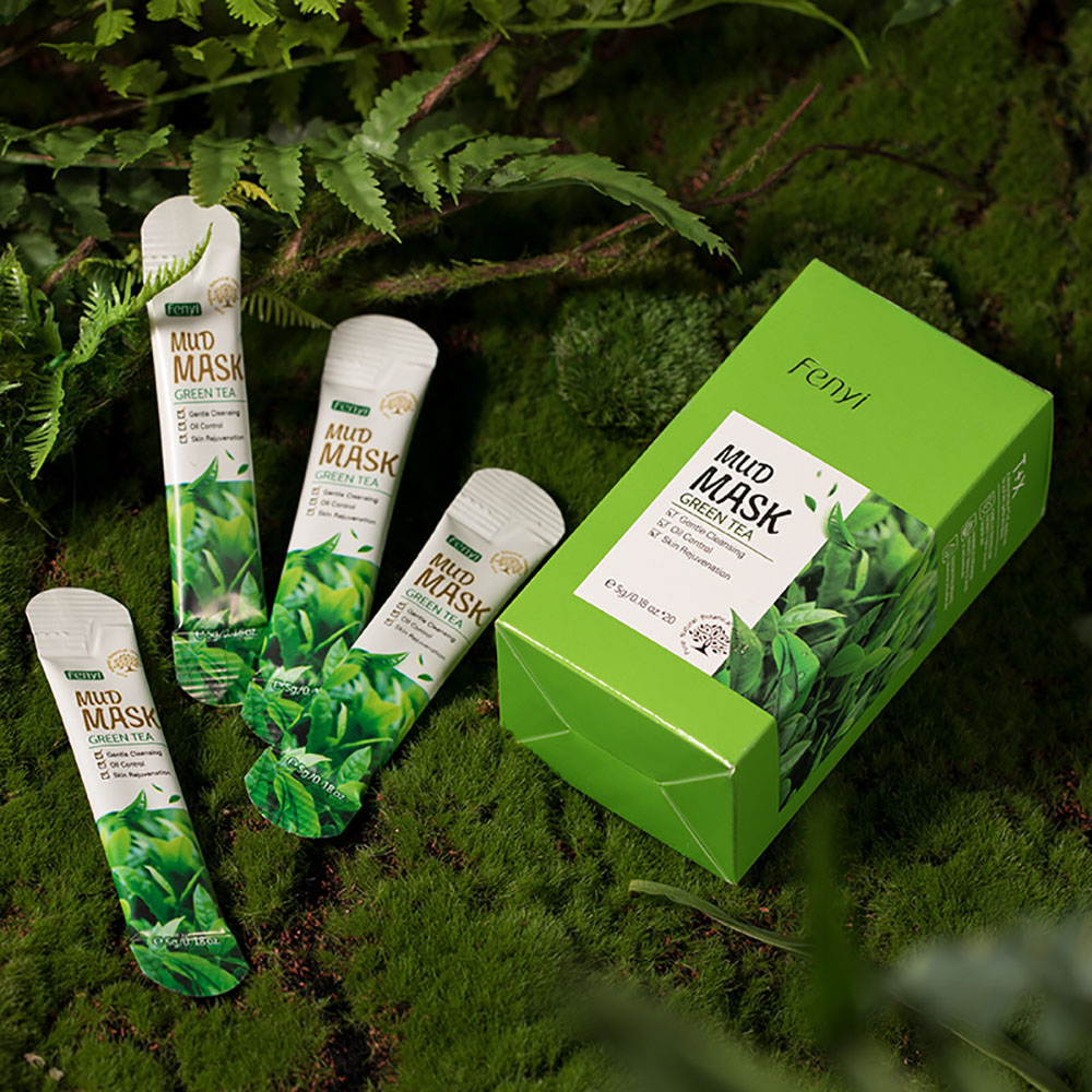 Fenyi Green Tea Clay Mask 5gx2 – Green Tea Cleansing Clay Mask recenzja i cena